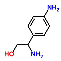 2-Amino-2-(4-aminophenyl)ethanol Structure