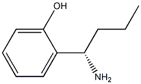 2-((1S)-1-AMINOBUTYL)PHENOL Structure