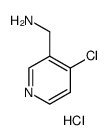 (4-chloropyridin-3-yl)methanamine hydrochloride结构式