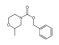 Benzyl 2-methylmorpholine-4-carboxylate structure