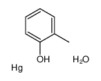 mercury,2-methylphenol,hydrate结构式