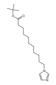 t-butyl 11-(1-imidazolyl)undecanoate结构式