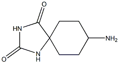 (5S,8S)-8-氨基-1,3-二氮杂螺[4.5]癸烷-2,4-二酮结构式