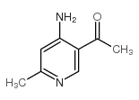 1-(4-amino-6-methylpyridin-3-yl)ethanone Structure
