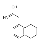 2-(5,6,7,8-tetrahydronaphthalen-1-yl)acetamide结构式