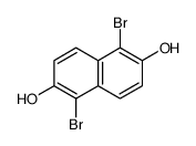 1,5-dibromonaphthalene-2,6-diol Structure