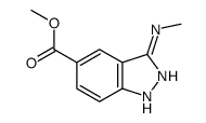 methyl 3-(methylamino)-1H-indazole-5-carboxylate Structure