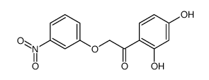 Ethanone, 1-(2,4-dihydroxyphenyl)-2-(3-nitrophenoxy)- picture