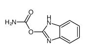 1H-Benzimidazol-2-ol,carbamate(ester)(9CI) structure