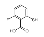 2-fluoro-6-sulfanylbenzoic acid Structure