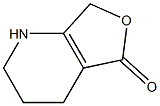 2,3,4,7-Tetrahydro-1H-furo[3,4-b]pyridin-5-one结构式