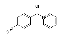 1-[chloro-(4-chlorophenyl)methyl]pyridin-1-ium,chloride Structure