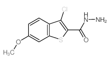 3-氯-6-甲氧基-苯并[b]噻吩-2-羧酸酰肼图片