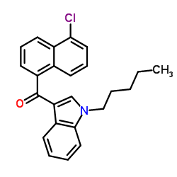 JWH 398 5-chloronaphthyl isomer结构式