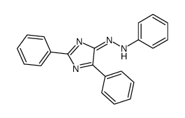 N-[(2,5-diphenylimidazol-4-ylidene)amino]aniline Structure