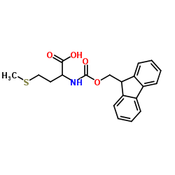 N-[(9H-Fluoren-9-ylmethoxy)carbonyl]methionine结构式