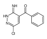 (3-amino-6-chloropyridazin-4-yl)-phenylmethanone结构式