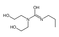 1,1-bis(2-hydroxyethyl)-3-propylurea Structure