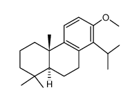 Phenanthrene, 1,2,3,4,4a,9,10,10a-octahydro-7-methoxy-1,1,4a-trimethyl-8-(1-methylethyl)-, (4aS,10aS)-结构式