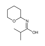 Isobutyramide, N-tetrahydro-2-pyranyl- Structure