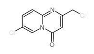 7-chloro-2-(chloromethyl)pyrido[1,2-a]pyrimidin-4-one Structure
