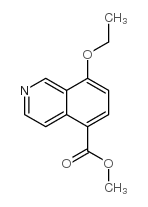 8-Ethoxyisoquinoline-5-carboxylic acid methyl ester Structure