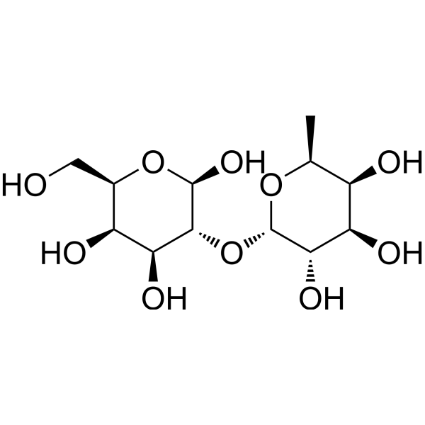 Blood group H disaccharide Structure