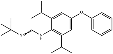 Diafenthiuron methaneimidamide Structure