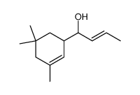 1-(3,5,5-trimethylcyclohex-2-en-1-yl)but-2-en-1-ol Structure