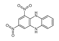 5,10-Dihydro-1,3-dinitrophenazine结构式