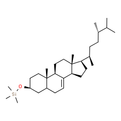 3β-(Trimethylsiloxy)-5ξ-ergost-7-ene Structure