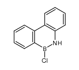 9-aza-10-bora-10-chlorophenanthrene结构式