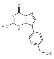 2-amino-9-(4-ethylphenyl)-3H-purin-6-one picture