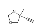 Oxazolidine, 4-ethynyl-3,4-dimethyl- (8CI) Structure