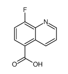 8-fluoroquinoline-5-carboxylic acid Structure