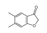 3(2H)-Benzofuranone,5,6-dimethyl-结构式