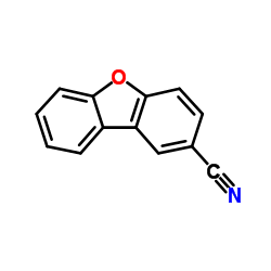 二苯并[b,d]呋喃-2-甲腈结构式