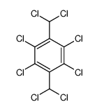 1,2,4,5-tetrachloro-3,6-bis(dichloromethyl)benzene Structure