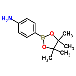 4-AMinophenylboronic acid pinacol ester Structure