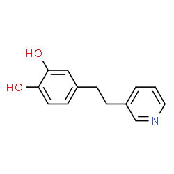 1,2-Benzenediol, 4-[2-(3-pyridinyl)ethyl]- (9CI) Structure