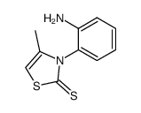 N-(2-aminophenyl)-4-methyl-thiazoline-2-thione Structure