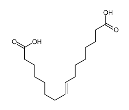hexadec-8-enedioic acid Structure