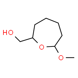 2-Oxepanemethanol,7-methoxy-(9CI) Structure