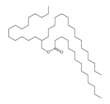 2-tetradecyloctadecyl tetradecanoate Structure