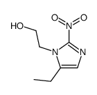 5-Ethyl-2-nitro-1H-imidazole-1-ethanol Structure