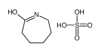 azepan-2-one,sulfuric acid结构式
