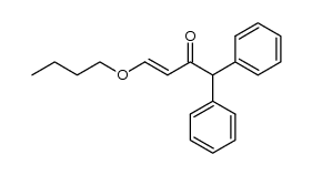 1-Butyloxy-2-diphenylacetyl-aethylen结构式