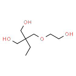 3-Propanediol, 2-ethyl-2-[(2-hydroxyethoxy)methyl]-1结构式