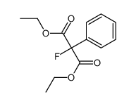 diethyl 2-fluoro-2-phenylpropanedioate Structure