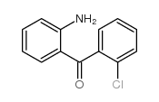 2-amino-2'-chlorobenzophenone structure